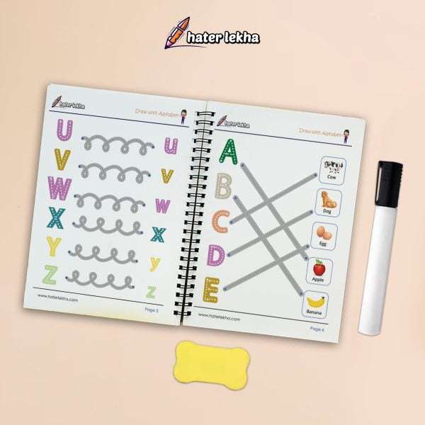 Draw And Learn Work Book For Kids - Bangla, English, Arabic, Math & Drawing Book for Kids. Popular Kids Educational & Learning Online Platform in Bangladesh