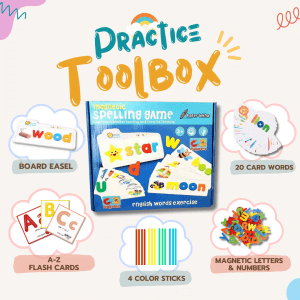 English Spelling Game Tool Box Educational Toys with English Course for kids & Preschool Haterlekha.com. Best Online Shop for Kids in Bangladesh. Kids Educational & Learning Online Platform